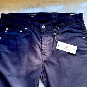 AG men’s chino pant.  Size 32x32.  Navy Blue.